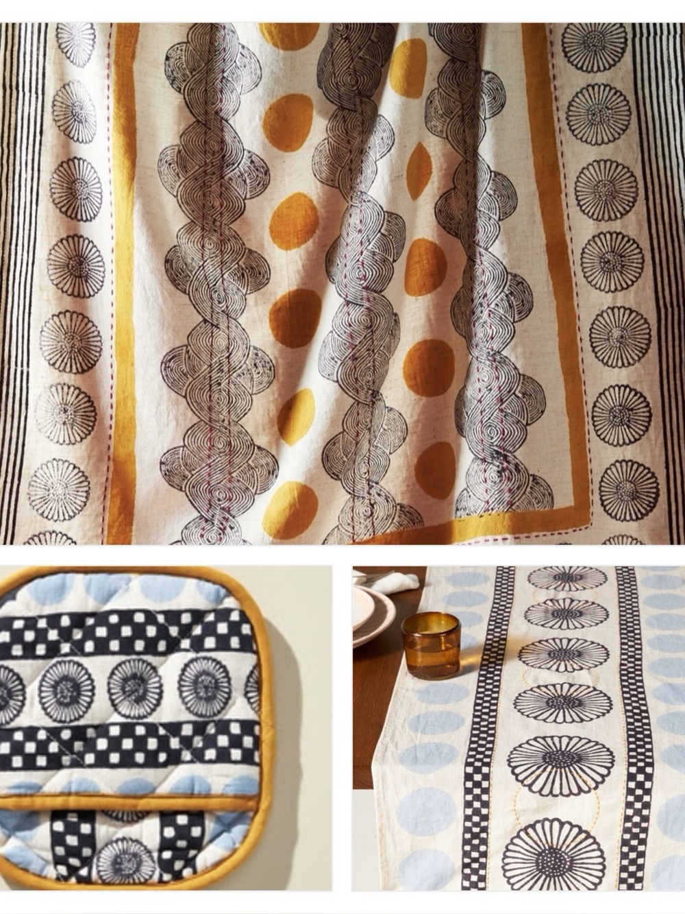 Anthropologie x Jen Hewett Limited Edition Kitchen Linen Set